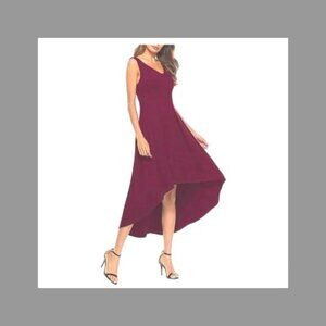 NWT ZJCT Womens High Low Dress Sleeveless Cocktail Party Tank Long Maxi Dress